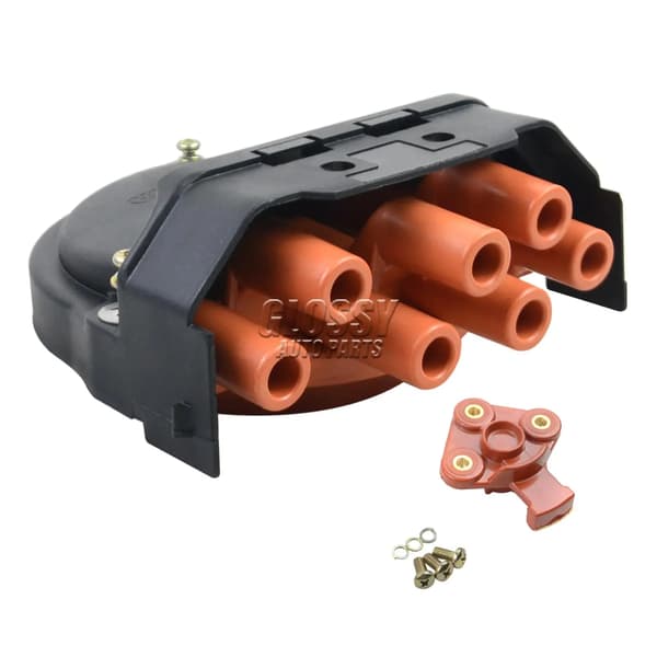Tändfördelarlock och rotor - Fördelarlockssats - OEM 12111725070/12111734110 - För E30 E28 E34 E24 E23 E32 E38 E31 - M20 M30 M70 M73