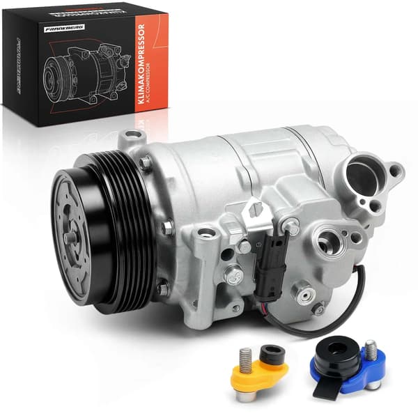 Kølekompressor Bil - AC Kompressor - Passer Til 3-serie E90/E91/E92 - 5-serie E60/E61 - X1 E84 - 1-serie E82/E88/E81 - OEM 4471908476
