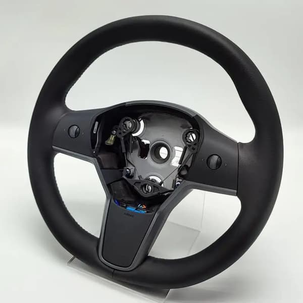 Model Y Rat - PU-læder - Opvarmet - Varmefunktion - Sort - 2020–2024