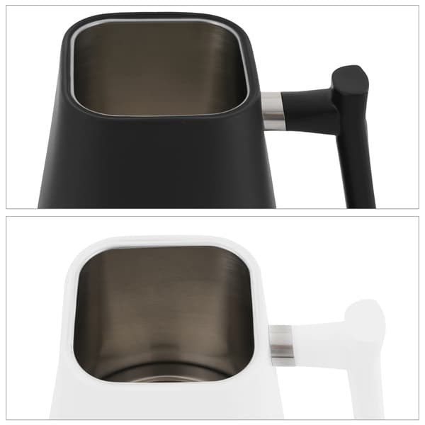 Elkedel - Elektrisk kaffekedel - LED-display - Rustfrit stål - Sort