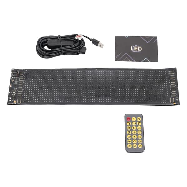 LED-display - Programmerbart LED-skilt - Blød Fleksibel LED-stribe - 5V