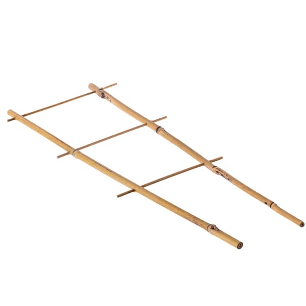 Bambu spaljé - Stegeformat växtstöd - 45 cm - 10-pack - För klätterväxter - Trädgård