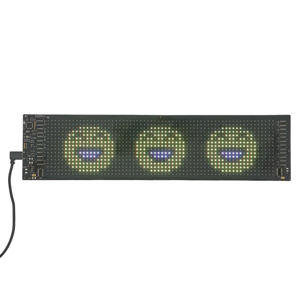 LED Displaytavle - Programmerbart LED Skiltbånd - Blød Fleksibel Displaystrimmel - Rullende Tekst - 5V