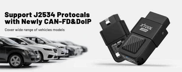 ECU-diagnoseværktøj - XTS500 J2534-programmerer - OBD-II-interface - Bluetooth - Softwareopdateringer - Understøtter 18+ bilmærker