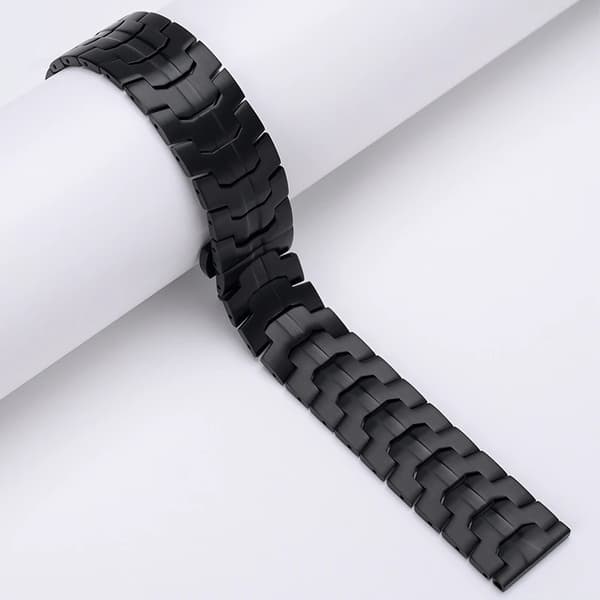 Urrem - T-Rex 3 Pro 44 mm - Rustfrit Stål - Metalspænde - Sort