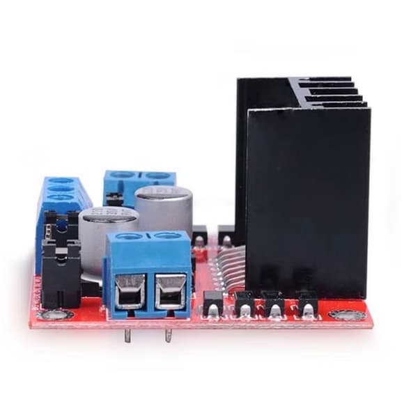 Motorstyringskort - L298N - Drivermodul til stepmotor