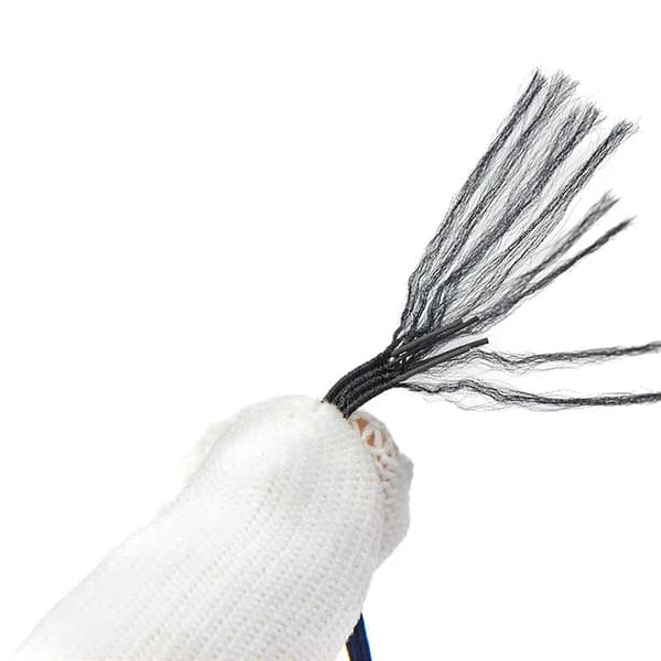 Elastisk syelastik - Fladt elastikbånd - Polyester - 3 mm bredt - 10 m - Sort - Til tøj og syning