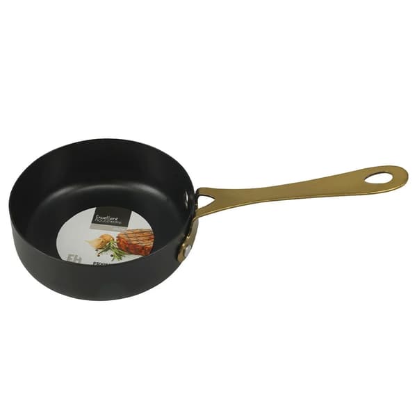 Serveringsskål - Dipskål - 180 ml - Rustfrit Stål - Sort - Til Saucer, Snacks og Desserter
