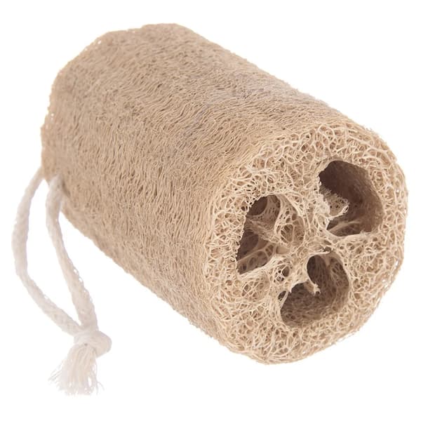 Natursvamp - Badesvamp - Netmateriale - Beige