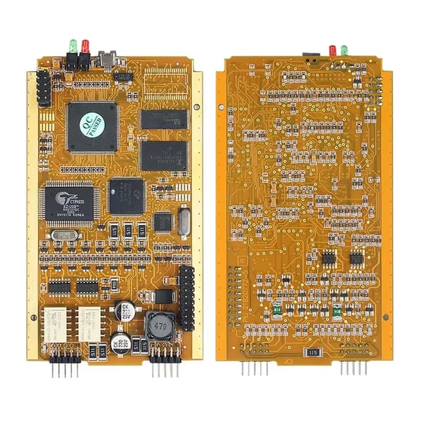 Renault CAN Clip - OBD2-diagnosinterface - Full Chip AN2131QC - Programvara V212 - 1998–2020 - Windows 7 32-bit - Reprog V191