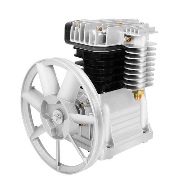 Luftkompressor - 2-cylindret kompressor - 3,0 hk - Maks. 420 l/min - Komplet sæt - Til værksted