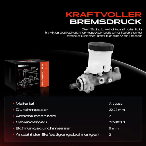 Bremsecylinder - Hjulcylinder - Til Rio Hatchback DC 2000-2005 - Motor 1,3 1,5