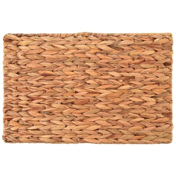 Dækkeserviet - Rektangulær - Polyester - Søgræsstil - Beige - 45 x 30 cm