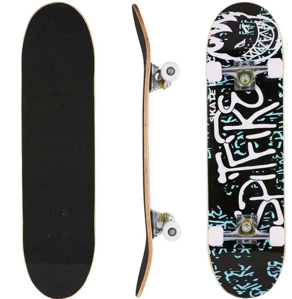 Skateboard - Dubbelkick - Komplett - För barn
