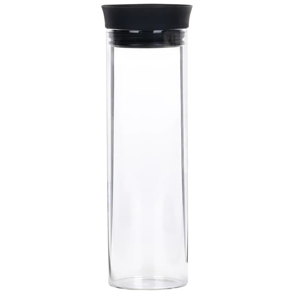 Glaskaraffel med låg - 1 l - Glas