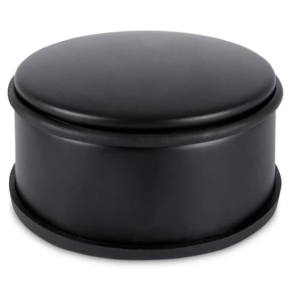 Dørstopper - Metal - 11,5 cm - Sort