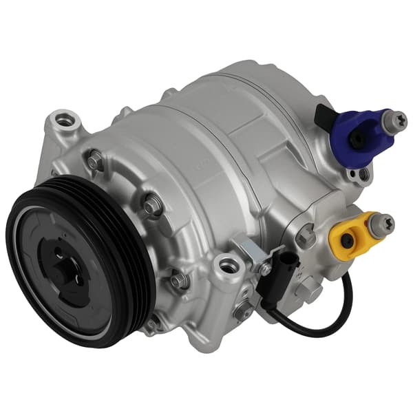 AC kompressor BMW 5-serie E60 E61 520-535 7-serie E65 E66 - Modell 7SEU17C - R134a - Aluminium - Fronttyp