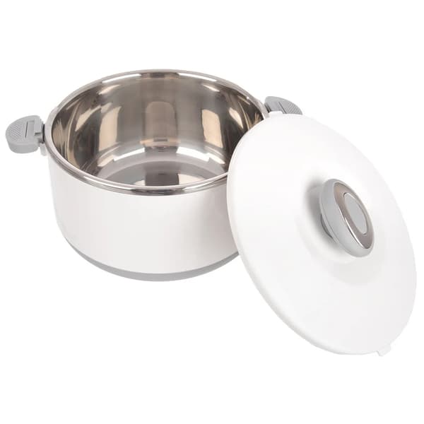 Madtermokande - TERMO - Rustfrit stål - 4,2 l - Hvid
