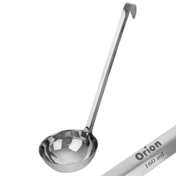 Øseske - Øseske i rustfrit stål - 160 ml - 34 cm - Sølv