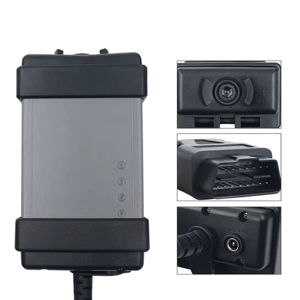 OBD2-bilscanner - 2014D J2534 - Professionelt Diagnoseværktøj - Software 2015A/2014D - CAN-protokoller - Køretøjer 2006–2014 - USB-forbindelse - Grønt Printkort
