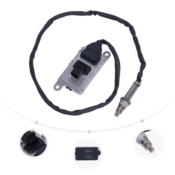 NOx-sensor - Kvælstofoxidsensor - Til udstødningssystem - Udstødningsrensning - Effektiv og miljøvenlig - Sølv