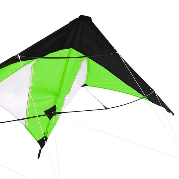 Stuntdrage - Akrobatisk Model - 120 x 50 cm - Polyester - Til Børn 6–12 År - Grøn