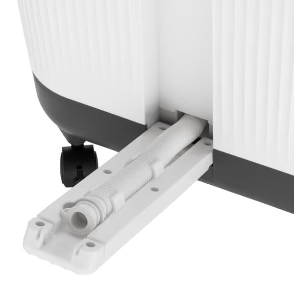 Fodspa-massager - AD2184 - Vandvarmer - LED-panel - Regnbruser - 4 massagevalser - Timer - Saltbeholder