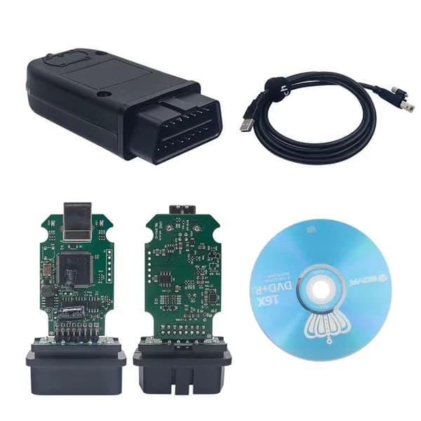 Bildiagnostikkabel - USB-diagnosinterface - STM32F429-chip - CAN- och UDS-protokoll - Programvara V26.9.0 - Obegränsat VIN - CE-certifierad