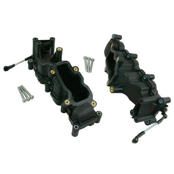 Indsugningsmanifold - Indsugningsrør 2x - A4 A6 A8, Phaeton Touareg - Motor 2,7 3,0 TDI - OE 059129712BL 059129711AL