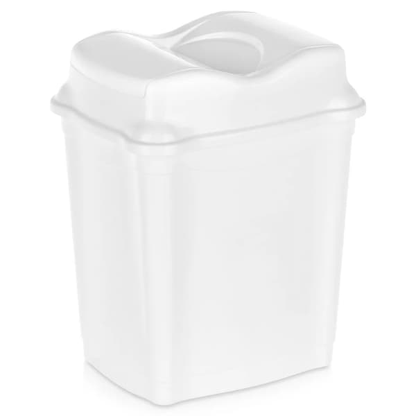 Affaldsspand - Plast - 9 L - Hvid