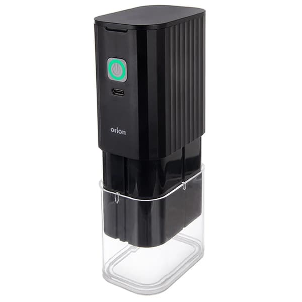 Elektrisk kaffekværn - Trådløs - 16 cm - Sort