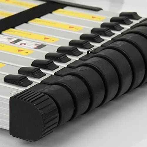 Stige - Teleskopstige - Aluminium - Sammenfoldelig - Multifunktionel - 5 m
