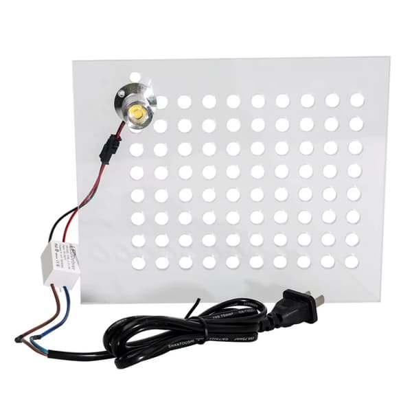 BDM-ramme med LED - 22-dels adaptersæt - ECU-chiptuning - Til BDM100, KTAG, KESS og FGTECH - Rustfrit stål