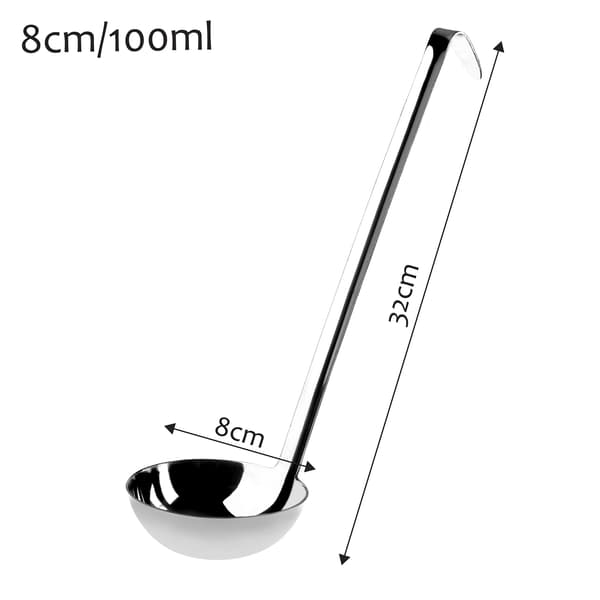 Soppslev/Slev - 8 cm - 100 ml Volym - För Soppa Och Grytor