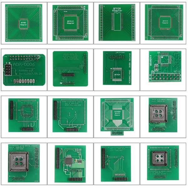 XPROG M - ECU-programmer til bil - Softwareversion 5.55 - Komplet adaptersæt - USB-donglebeskyttelse - Windows XP/7 64-bit - CE-mærket