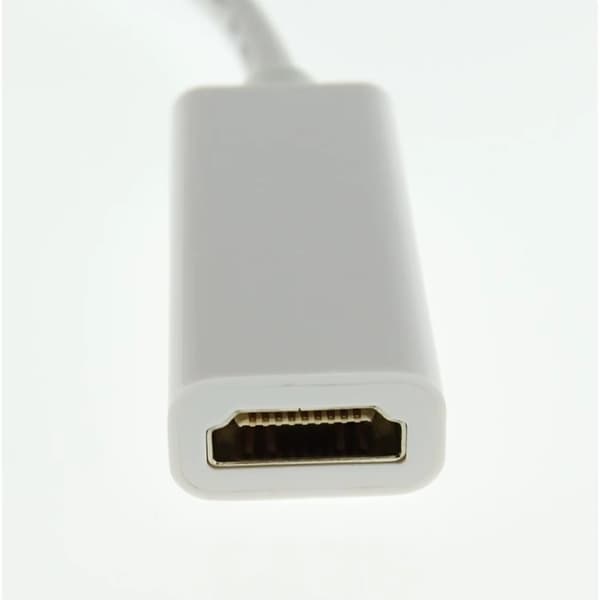 Mini DisplayPort til HDMI-adapter - Han til hun - 1080p - Videoadapter til laptop, skærm og TV