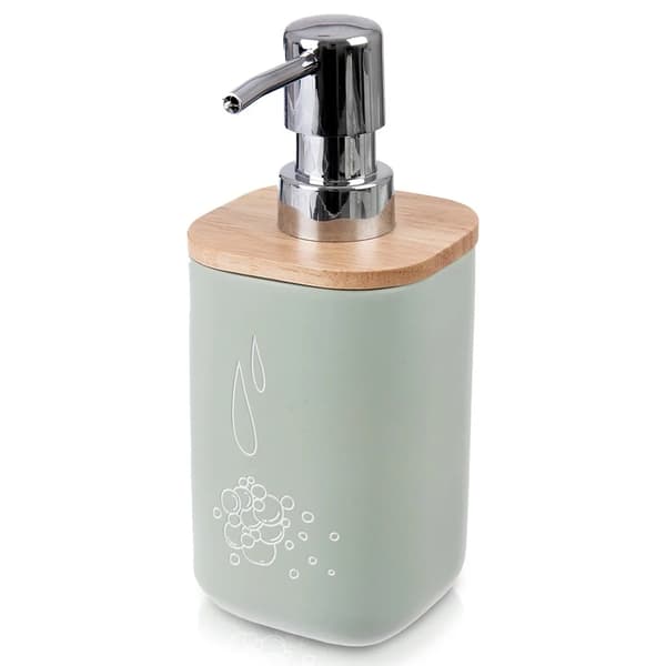 Sæbedispenser - 350 ml - Plastik - Grøn