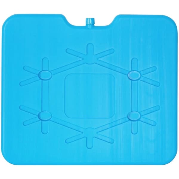 Køleelement til campingkøleboks - Fladt - 640 g - Plast - Blå