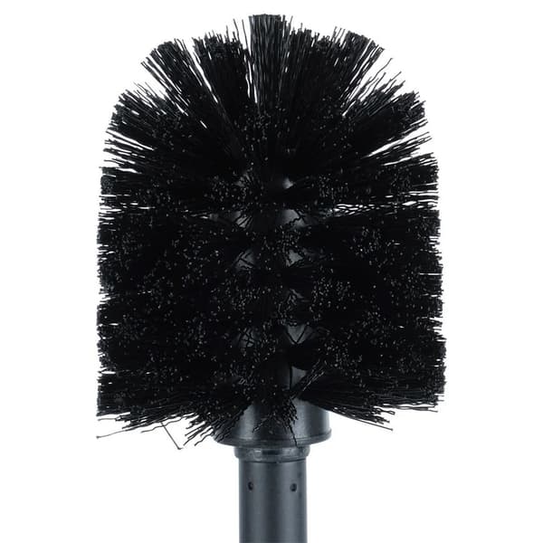 Toiletbørste - Udskiftningsbørste - 35 cm - Sort
