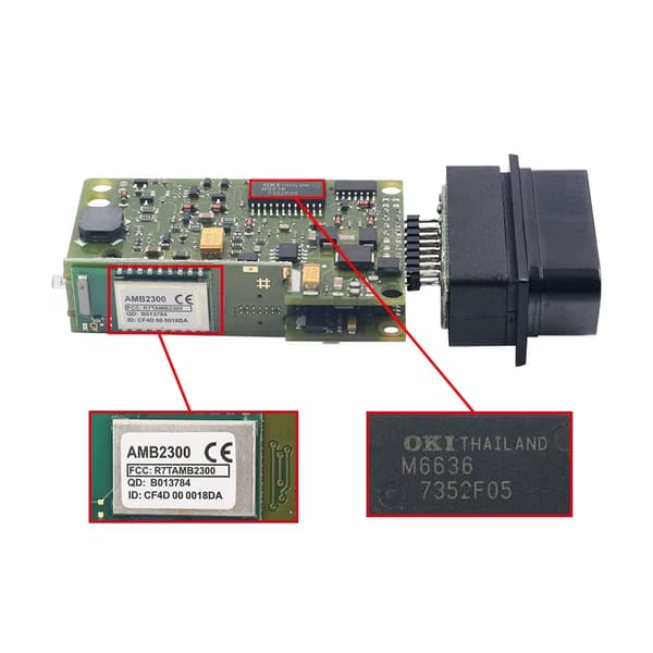 OBD2-diagnoseværktøj 5054A - Papirversion - Bluetooth/USB - Fullchip - Onlinekodning - UDS/K-Line/CAN - Til Windows 7/10