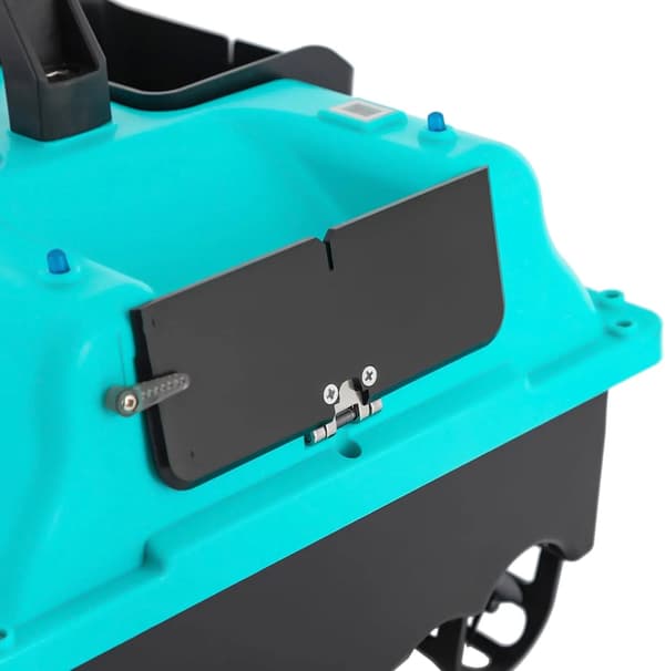 RC agnbåt - Foderbåt - 600 m räckvidd - GPS - 2 kg last - 2×5200 mAh batterier - ABS - Blå