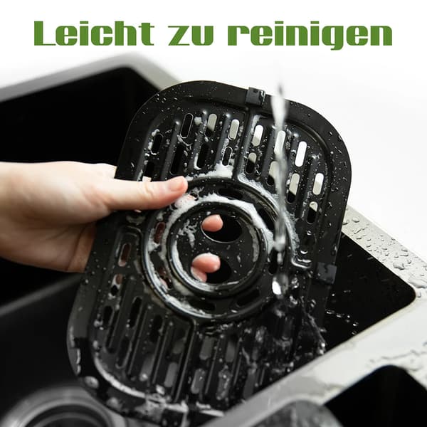 Airfryer - 9 L Dobbeltkurv - Olie­fri - 10 Tilberedningsprogrammer - LED-touchdisplay - Visningsvindue - 2000 W