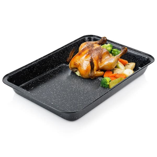 Granit - Granitplade - 47,5 x 32 x 5,5 cm - Sort