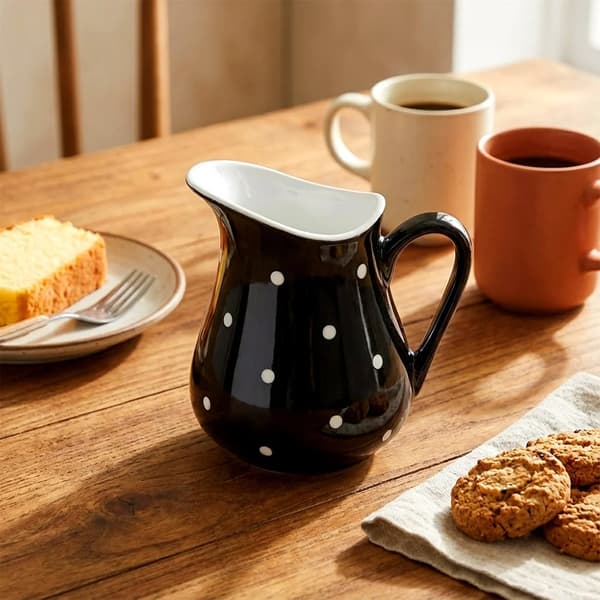Keramikkande - Kande - Kapacitet 480 ml - Keramik - Sort
