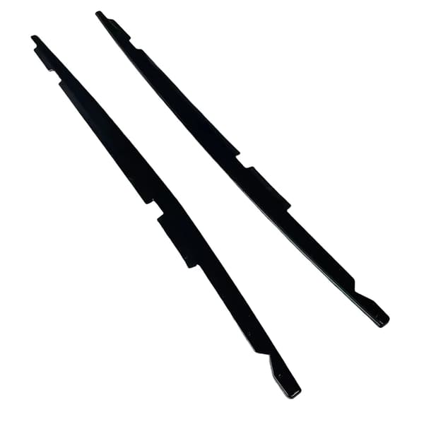 Bil sidokjol - Sidokjol splitter diffuser kit - För E90 E92 E93 4-dörr 2005-2013 - Högblank svart - Akryl