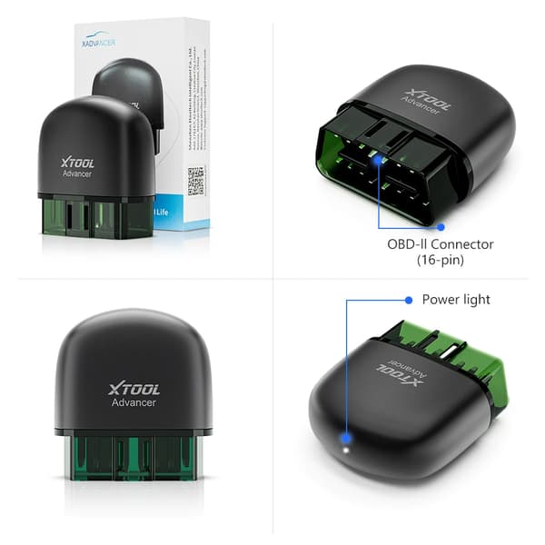 AD20Pro - OBD2-scanner - Bluetooth - Diagnostik af alle systemer - Fejlkodelæser - OBD-II - Gratis softwareopdateringer - 2025