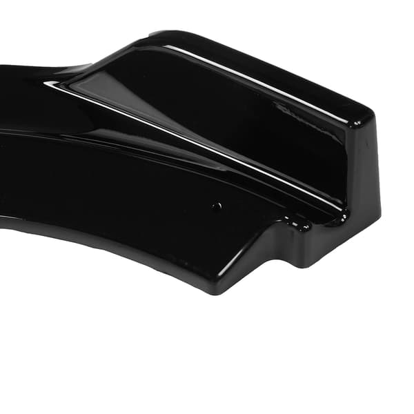 Frontläpp spoilerkit - För A4 B8.5 2013–2016 - 3-delars splitter - Diffusor & skydd - Högblank svart