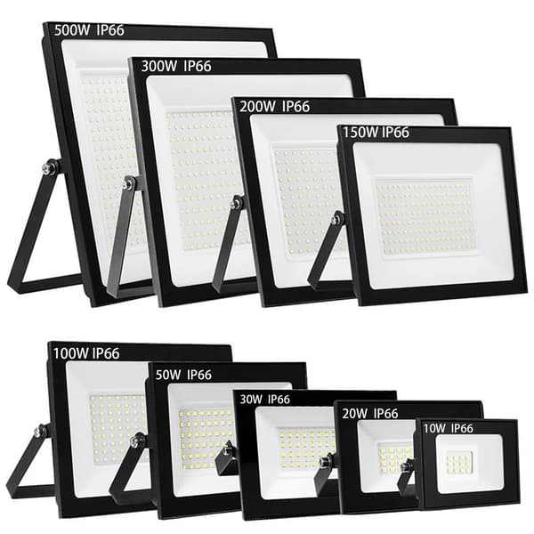 LED-strålkastare - 20 W - Utomhus - IP66 - 2-pack - 3000 K - 220–240 V