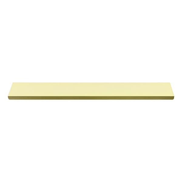 Nagellacksställ - Väggmonterat - Triangelformat - 5 hyllplan - Järn - Polerat - Guld