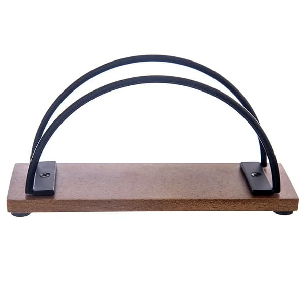 Servietholder - CHAPTER - Metal - Sort - 16 x 5 x 8 cm